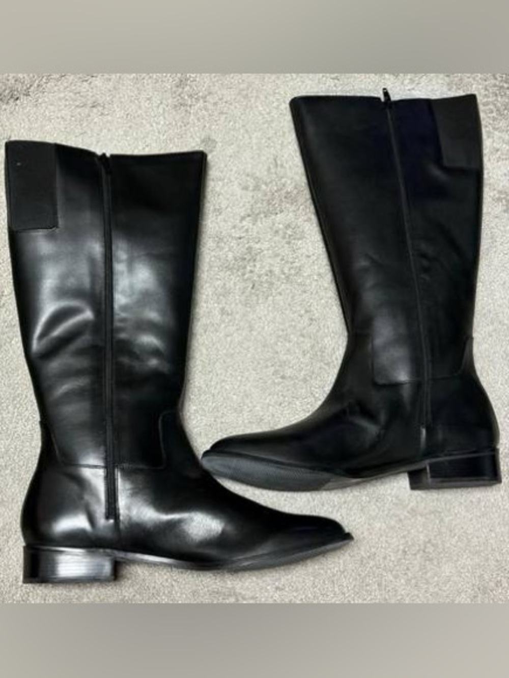 Walking Cradles Meadow Boots in Black Cashmere Leather (Women's) [13] >Brand New